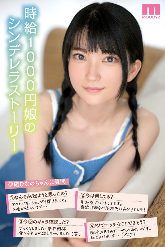 奇蹟打工妹「伊織雛乃」卡哇伊出道，「粉嫩曲線＋18歲外型」超養眼！