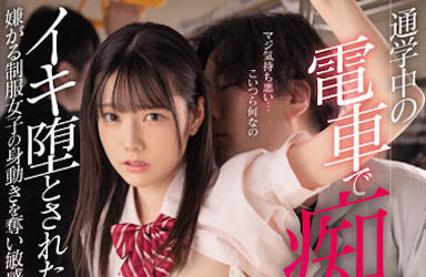 電車痴漢集團以多對一，清純學生妹「宮下玲奈」被插到哀嚎墮落！