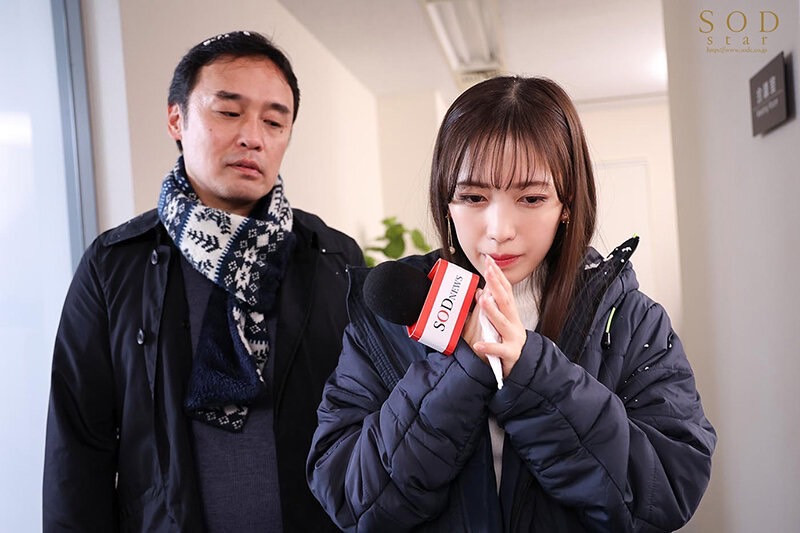 新人氣象主播「小湊よつ葉」大雪回不了家!被猥瑣導演教育整晚